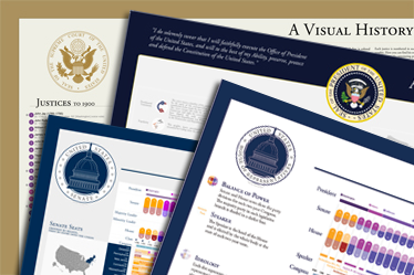 A Visual History of the US Presidency, Senate, House, and Supreme Court - Bundle!